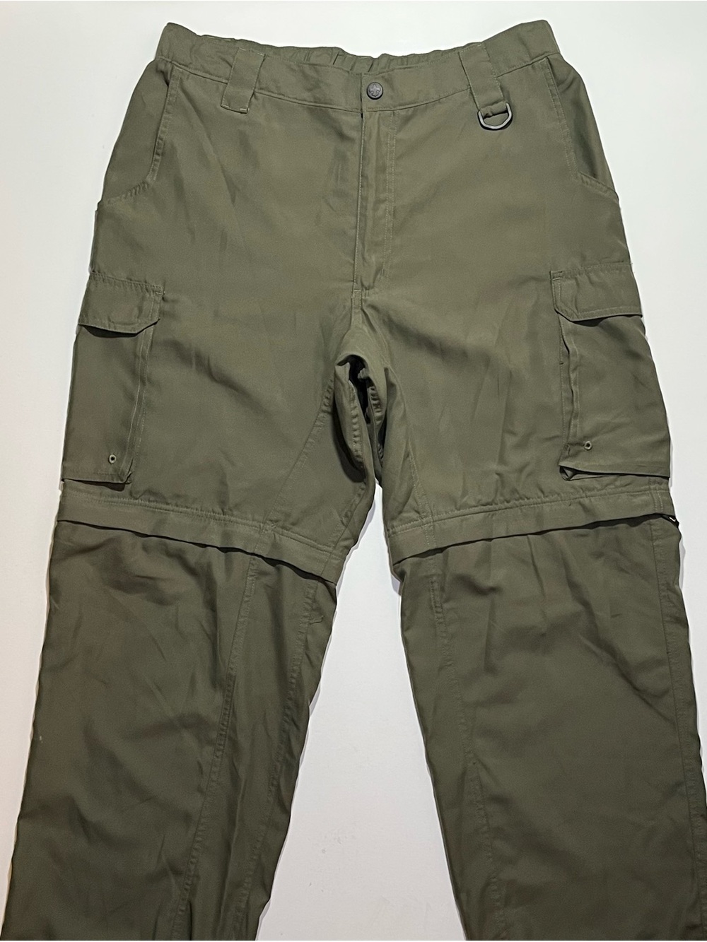 Boys Scouts Uniform Switchbacks Cargo Convertible Pants, Medium *Unhemmed*